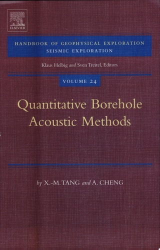 Quantitative Borehole Acoustic Methods