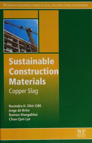 Sustainable Construction Materials Copper Slag