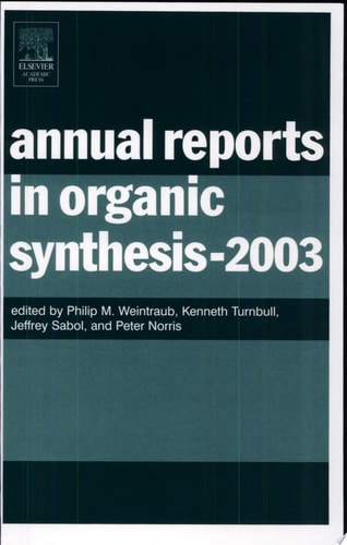 Annual Reports in Organic Synthesis (2003)
