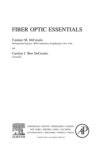 Fiber Optic Essentials