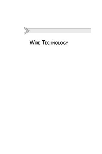 Wire Technology Process Engineering and Metallurgy
