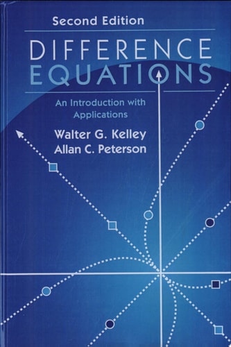 Difference Equations An Introduction with Applications