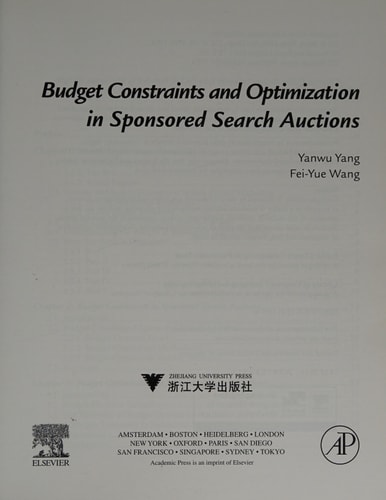 Budget Constraints and Optimization in Sponsored Search Auctions