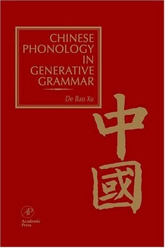 Chinese Phonology in Generative Grammar
