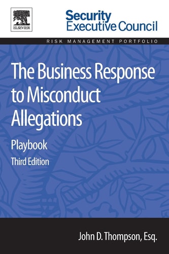The Business Response to Misconduct Allegations Playbook