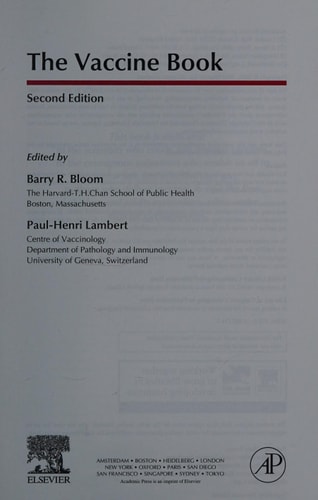 The Vaccine Book