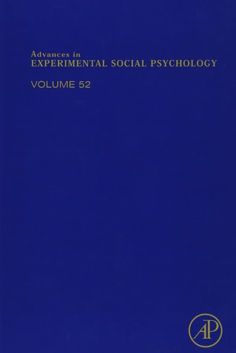 Advances in Experimental Social Psychology