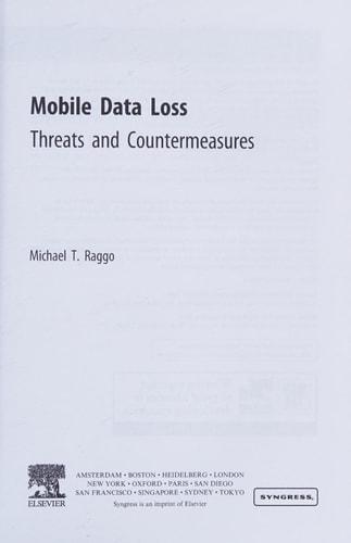Mobile Data Loss Threats and Countermeasures