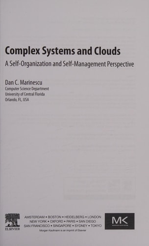 Complex Systems and Clouds A Self-Organization and Self-Management Perspective