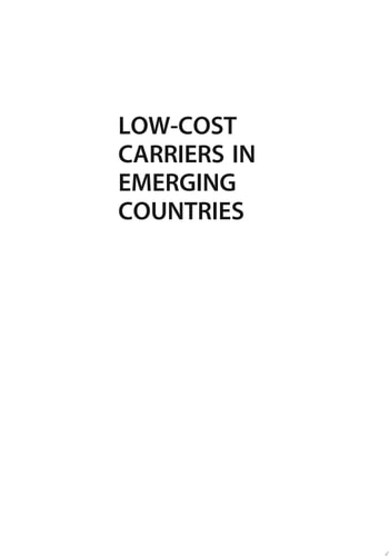 Low-Cost Carriers in Emerging Countries