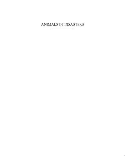 Animals in Disasters