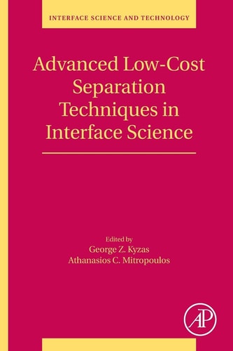 Advanced Low-Cost Separation Techniques in Interface Science