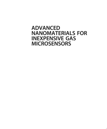 Advanced Nanomaterials for Inexpensive Gas Microsensors Synthesis, Integration and Applications