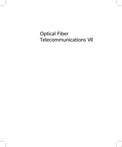 Optical Fiber Telecommunications VII