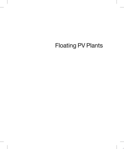 Floating PV Plants