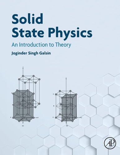 Solid State Physics An Introduction to Theory