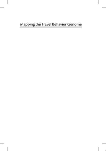 Mapping the Travel Behavior Genome