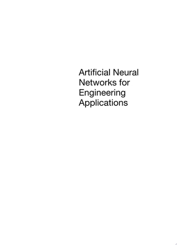 Artificial Neural Networks for Engineering Applications
