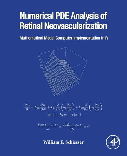 Numerical PDE Analysis of Retinal Neovascularization Mathematical Model Computer Implementation in R