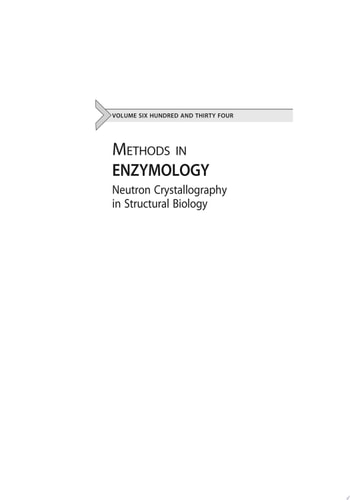Neutron Crystallography in Structural Biology