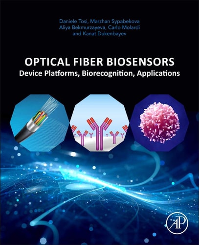 Optical Fiber Biosensors Device Platforms, Biorecognition, Applications