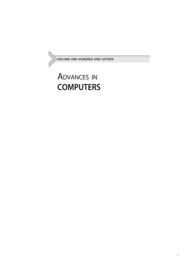 Advances in Computers
