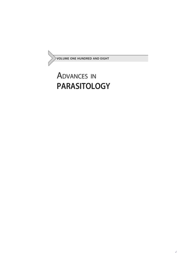 Advances in Parasitology