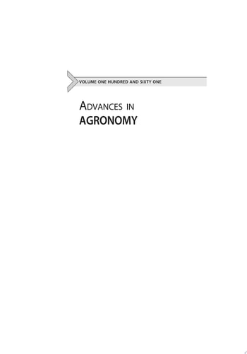 Advances in Agronomy