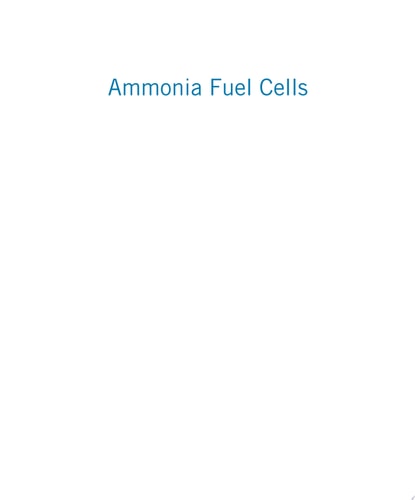 Ammonia Fuel Cells