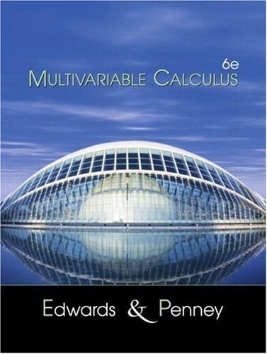 Multivariable Calculus