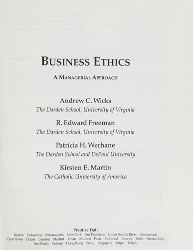 Business Ethics