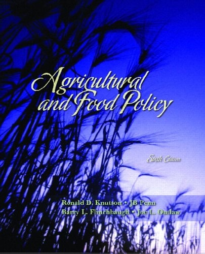 Agricultural and Food Policy