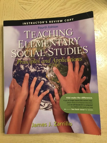 Teaching Elementary Social Studies Principles and Applications