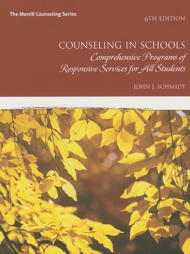 Counseling in Schools Comprehensive Programs of Responsive Services for All Students