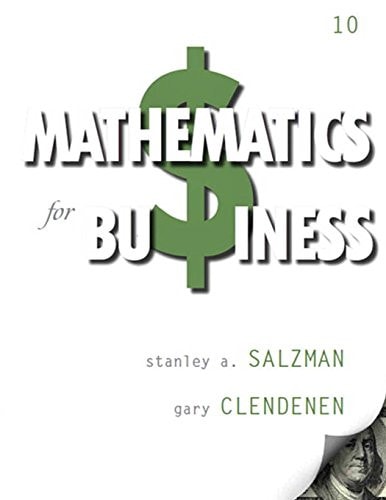 Mathematics for Business