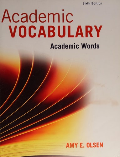 Academic Vocabulary Academic Words