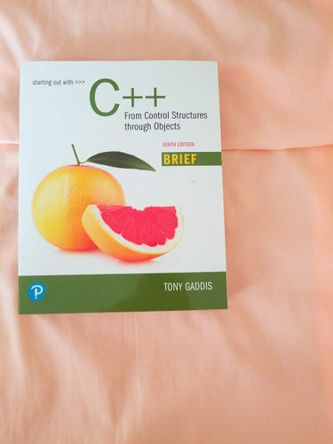 Starting Out with C++. From control structures through objects