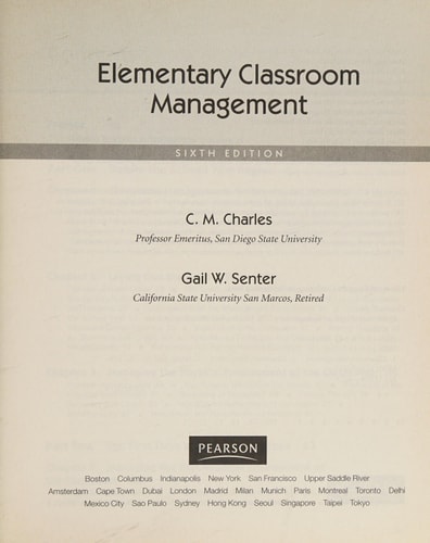 Elementary Classroom Management