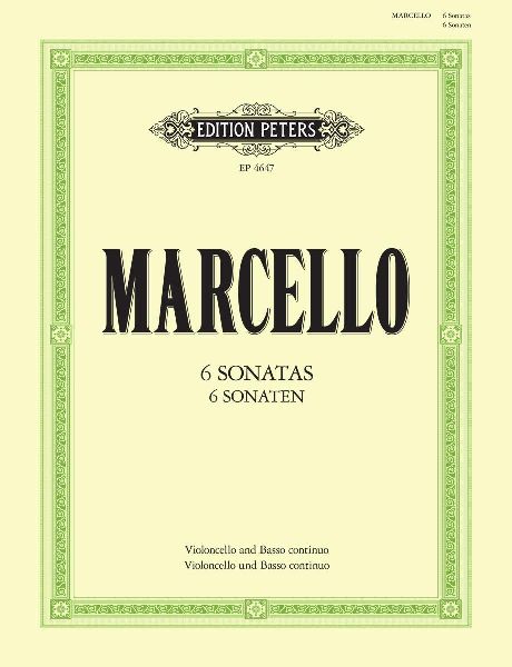 6 Sonatas for Cello and Continuo