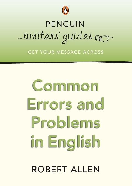 Common Errors and Problems in English