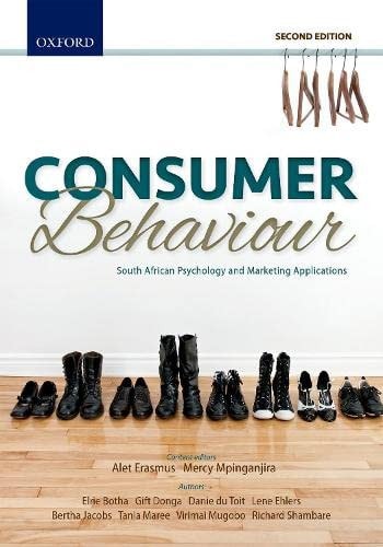 Consumer Behaviour South African Psychology and Marketing Applications
