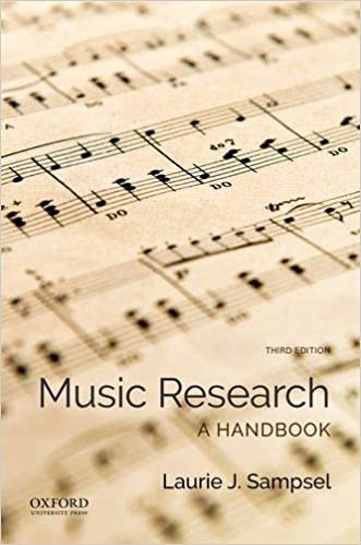 Music Research A Handbook