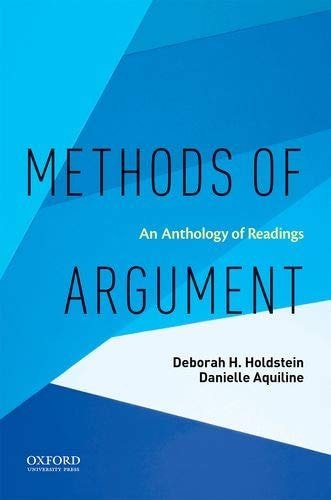Methods of Argument An Anthology of Readings