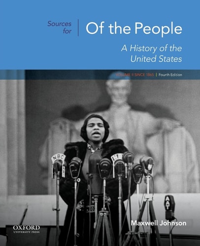 Sources for of the People Volume II: Since 1865