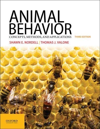 Animal Behavior Concepts, Methods, and Applications