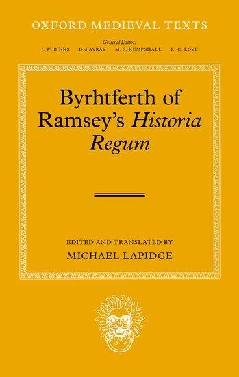 Byrhtferth of Ramseys Historia Regum