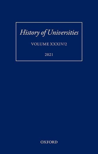 History of Universities: Volume XXXIV/2: Teaching Ethics in Early Modern Europe