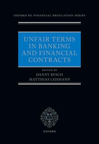 Unfair Terms in Banking and Financial Contracts