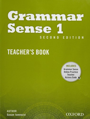 Grammar Sense 1 Teacher's Book with Online Practice Access Code Card