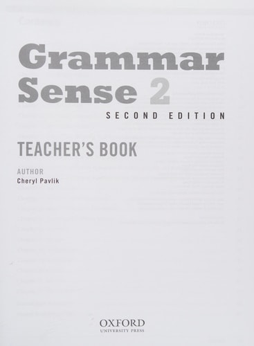 Grammar Sense: 2: Teacher's Book with Online Practice Access Code Card